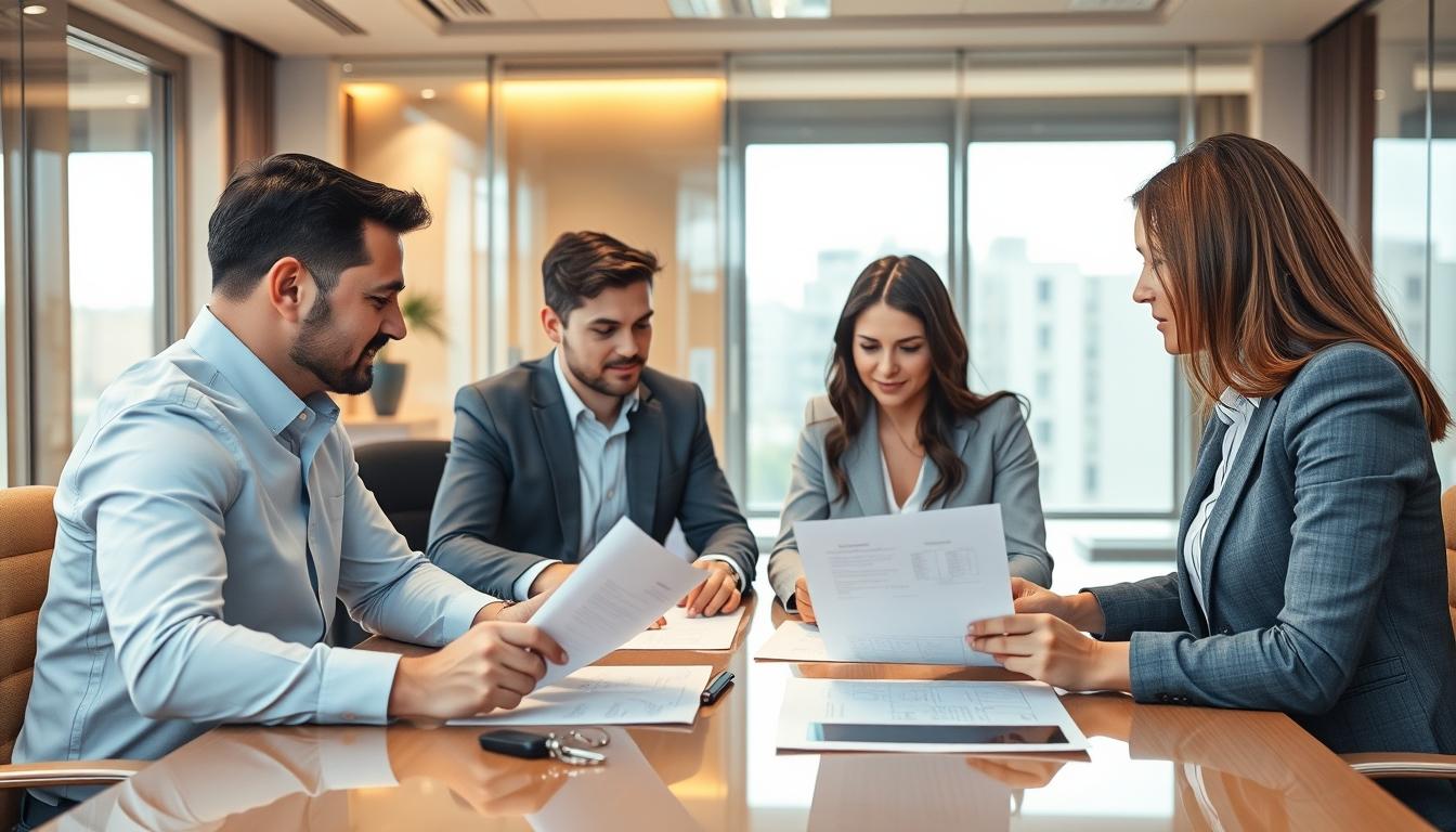 Property settlement documents and transfer review